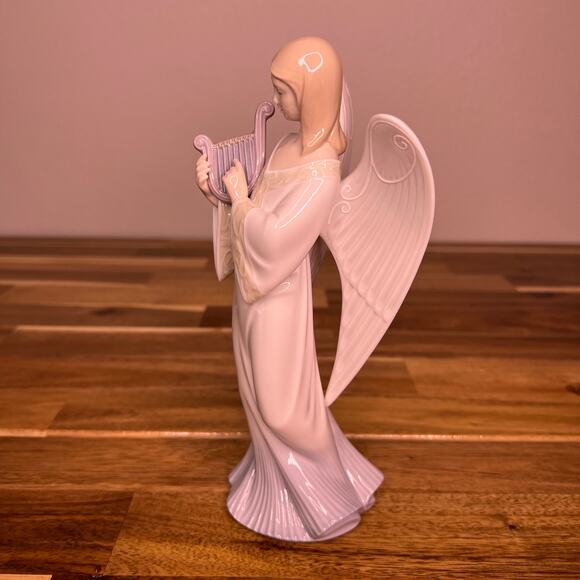 Lladro Celestial Melody Angel Tree Topper 01008262 NIB - Picture 8 of 14